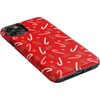 image:imageCasely iPhone 11 Pro Max Case  Houndstooth  High Contrast Design  Essential Slim DualLayer Protective DesignPeppermint Kiss  Candy Cane