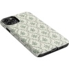 image:imageCasely iPhone 11 Pro Max Case  Houndstooth  High Contrast Design  Essential Slim DualLayer Protective DesignSage Tapestry  Floral Vines