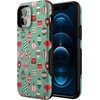 image:imageCasely iPhone 12 Mini Case  All Decked Out  Festive Ornaments  Bold Protective Design  MagSafe Compatible Design
