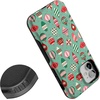 image:imageCasely iPhone 12 Mini Case  All Decked Out  Festive Ornaments  Bold Protective Design  MagSafe Compatible Design