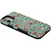 image:imageCasely iPhone 12 Mini Case  All Decked Out  Festive Ornaments  Bold Protective Design  MagSafe Compatible Design