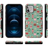 image:imageCasely iPhone 12 Mini Case  All Decked Out  Festive Ornaments  Bold Protective Design  MagSafe Compatible Design