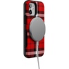 image:imageCasely iPhone 12 Mini Case  As if  Red Plaid  Bold Protective Design  MagSafe Compatible Design