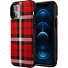 image:imageCasely iPhone 12 Mini Case  As if  Red Plaid  Bold Protective Design  MagSafe Compatible Design