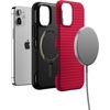 image:imageCasely iPhone 12 Mini Case  Best Dressed  Red Houndstooth  Compatible with MagSafe  Bold Protective Design
