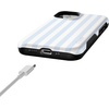 image:imageCasely iPhone 12 Mini Case  Blue Stripes  Sunday Best  Bold Protective Design  Compatible with MagSafe