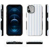 image:imageCasely iPhone 12 Mini Case  Blue Stripes  Sunday Best  Bold Protective Design  Compatible with MagSafe