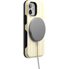 image:imageCasely iPhone 12 Mini Case  Butter Yellow Stripes  Sunday Best  Bold Protective Design  Compatible with MagSafe