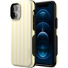 image:imageCasely iPhone 12 Mini Case  Butter Yellow Stripes  Sunday Best  Bold Protective Design  Compatible with MagSafe