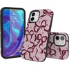 image:imageCasely iPhone 12 Mini Case  Coquette Crush  Bows  Bold Protective Design  MagSafe Compatible Design