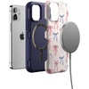 image:imageCasely iPhone 12 Mini Case  Coquette Girlie  Pastel Bows  Bold Protective Design  Compatible with MagSafe