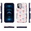 image:imageCasely iPhone 12 Mini Case  Coquette Girlie  Pastel Bows  Bold Protective Design  Compatible with MagSafe