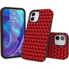 image:imageCasely iPhone 12 Mini Case  Crazy in Love  Red Hearts  Bold Protective Design  MagSafe Compatible Design