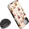 image:imageCasely iPhone 12 Mini Case  Fall Girlie  Pumpkin Spice Bows  Bold Protective Design  MagSafe Compatible Design