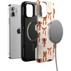 image:imageCasely iPhone 12 Mini Case  Fall Girlie  Pumpkin Spice Bows  Bold Protective Design  MagSafe Compatible Design