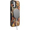 image:imageCasely iPhone 12 Mini Case  Fallen Gold  Antique Floral  Bold Protective Design  Compatible with MagSafe