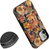 image:imageCasely iPhone 12 Mini Case  Fallen Gold  Antique Floral  Bold Protective Design  Compatible with MagSafe