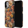 image:imageCasely iPhone 12 Mini Case  Fallen Gold  Antique Floral  Bold Protective Design  Compatible with MagSafe