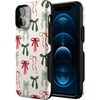 image:imageCasely iPhone 12 Mini Case  Festive Girlie  Holiday Bows  Bold Protective Design  MagSafe Compatible Design