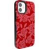 image:imageCasely iPhone 12 Mini Case  Final Rose  Red amp Pink Floral  Bold Protective Design  MagSafe Compatible Design