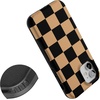 image:imageCasely iPhone 12 Mini Case  Fit Check  Black amp Brown Checkerboard  Bold Protective Design  MagSafe Compatible Design