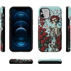 image:imageCasely iPhone 12 Mini Case  Forever Grateful  Grateful Dead Skeleton Floral  Compatible with MagSafe  Bold Protective Design