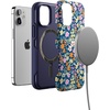 image:imageCasely iPhone 12 Mini Case  Full Bloom  Navy Floral  Bold Protective Design  Compatible with MagSafe