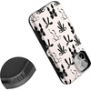 image:imageCasely iPhone 12 Mini Case  Goth Girlie  Black Bows  Bold Protective Design  Compatible with MagSafe