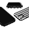 image:imageCasely iPhone 12 Mini Case  Harlequin Salem Diamond  Black and White  Bold Protective Design  MagSafe Compatible Design