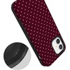image:imageCasely iPhone 12 Mini Case  Heart Noir  Tiny Hearts  Bold Protective Design  MagSafe Compatible Design