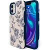 image:imageCasely iPhone 12 Mini Case  Ink amp Iris  Vintage Floral  Bold Protective Design  Compatible with MagSafe