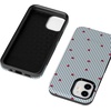 image:imageCasely iPhone 12 Mini Case  Love Lines  Blue Stripes  Bold Protective Design  MagSafe Compatible Design