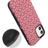image:imageCasely iPhone 12 Mini Case  Love Locks  Pink Hearts  Bold Protective Design  MagSafe Compatible Design