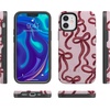 image:imageCasely iPhone 12 Mini Case  Love Me Knot  Mauve Bow  Bold Protective Design  MagSafe Compatible Design
