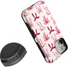 image:imageCasely iPhone 12 Mini Case  Lover Girlie  Pink Bows  Bold Protective Design  Compatible with MagSafe