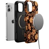 image:imageCasely iPhone 12 Mini Case  Maple Flowers  Floral Foliage  Bold Protective Design  MagSafe Compatible Design