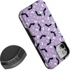 image:imageCasely iPhone 12 Mini Case  Midnight Flight  Celestial Bats  Bold Protective Design  MagSafe Compatible Design
