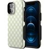 image:imageCasely iPhone 12 Mini Case  Mint Lattice  Sunday Best  Bold Protective Design  Compatible with MagSafe