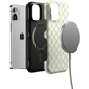 image:imageCasely iPhone 12 Mini Case  Mint Lattice  Sunday Best  Bold Protective Design  Compatible with MagSafe