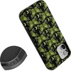 image:imageCasely iPhone 12 Mini Case  Mystic Moths  Green Twilight  Bold Protective Design  MagSafe Compatible Design
