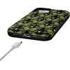 image:imageCasely iPhone 12 Mini Case  Mystic Moths  Green Twilight  Bold Protective Design  MagSafe Compatible Design