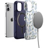 image:imageCasely iPhone 12 Mini Case  Nantucket Cottage  Blue Hydrangea  Bold Protective Design  Compatible with MagSafe