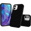 image:imageCasely iPhone 12 Mini Case  On the Dot  Black Polka Dot  Bold Protective Design  Compatible with MagSafe