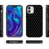 image:imageCasely iPhone 12 Mini Case  On the Dot  Black Polka Dot  Bold Protective Design  Compatible with MagSafe