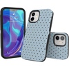 image:imageCasely iPhone 12 Mini Case  On the Dot  Blue amp Brown Polka Dot  Bold Protective Design  Compatible with MagSafe