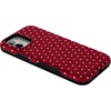 image:imageCasely iPhone 12 Mini Case  On the Dot  Maroon Polka Dot  Bold Protective Design  MagSafe Compatible Design