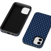 image:imageCasely iPhone 12 Mini Case  On the Dot  Navy Polka Dot  Bold Protective Design  Compatible with MagSafe