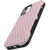 image:imageCasely iPhone 12 Mini Case  On the Dot  Pink amp Brown Polka Dot  Bold Protective Design  Compatible with MagSafe