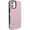 image:imageCasely iPhone 12 Mini Case  On the Dot  Pink amp Brown Polka Dot  Bold Protective Design  Compatible with MagSafe