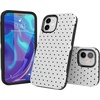 image:imageCasely iPhone 12 Mini Case  On the Dot  White Polka Dot  Bold Protective Design  Compatible with MagSafe